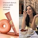 FACES CANADA Peptide Gloss Lip Balm - Mocha Melt 01, 10 ml | Tinted Lip Balm | Deeply Nourishing | Lightweight | Soft & Smooth Finish | Overnight Lip Treatment | With Butters & Hyaluronic Acid Infused gallery image