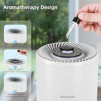 Air Purifiers for Large Room Up to 1095 Ft2 Home Bedroom in 1 Hr, CADR 240m3/h+ / 141CFM, H13 True HEPA Filter Cleaner Effectively Reduce 99.97% Smoke, Dust, Pollen, Pet Dander, Odors, White