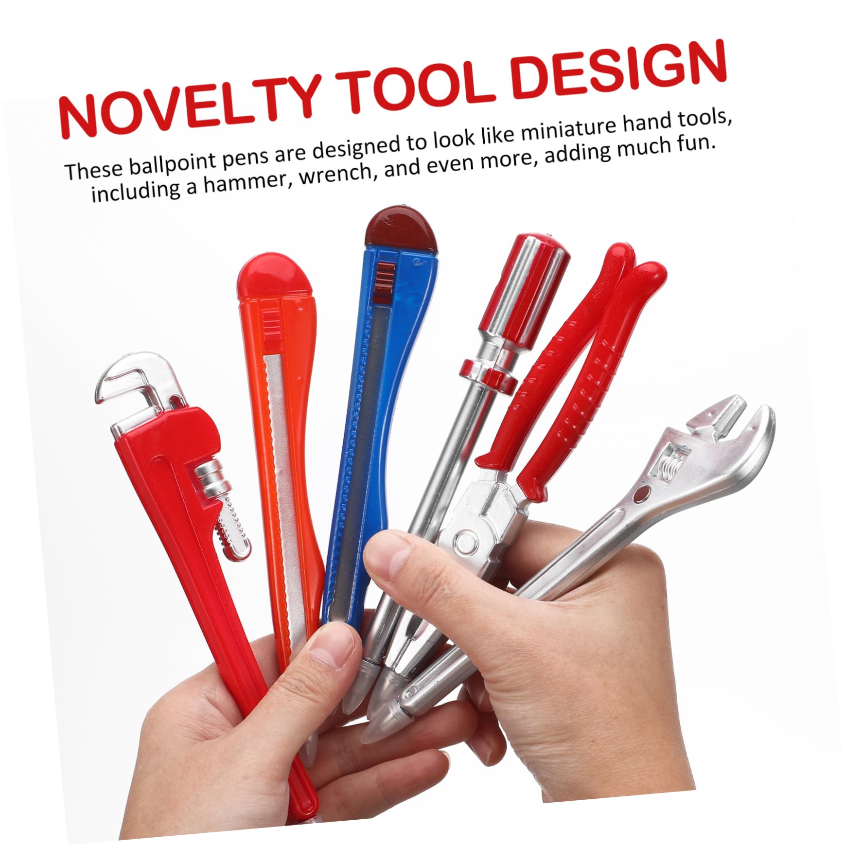 HOMSFOU 3 Series Bolígrafos De Novedad Herramienta Miniatura Pack De Tinta De Accesorios De Oficina Y Prácticos Notas Y Escritura Diaria 12 Piezas X 3