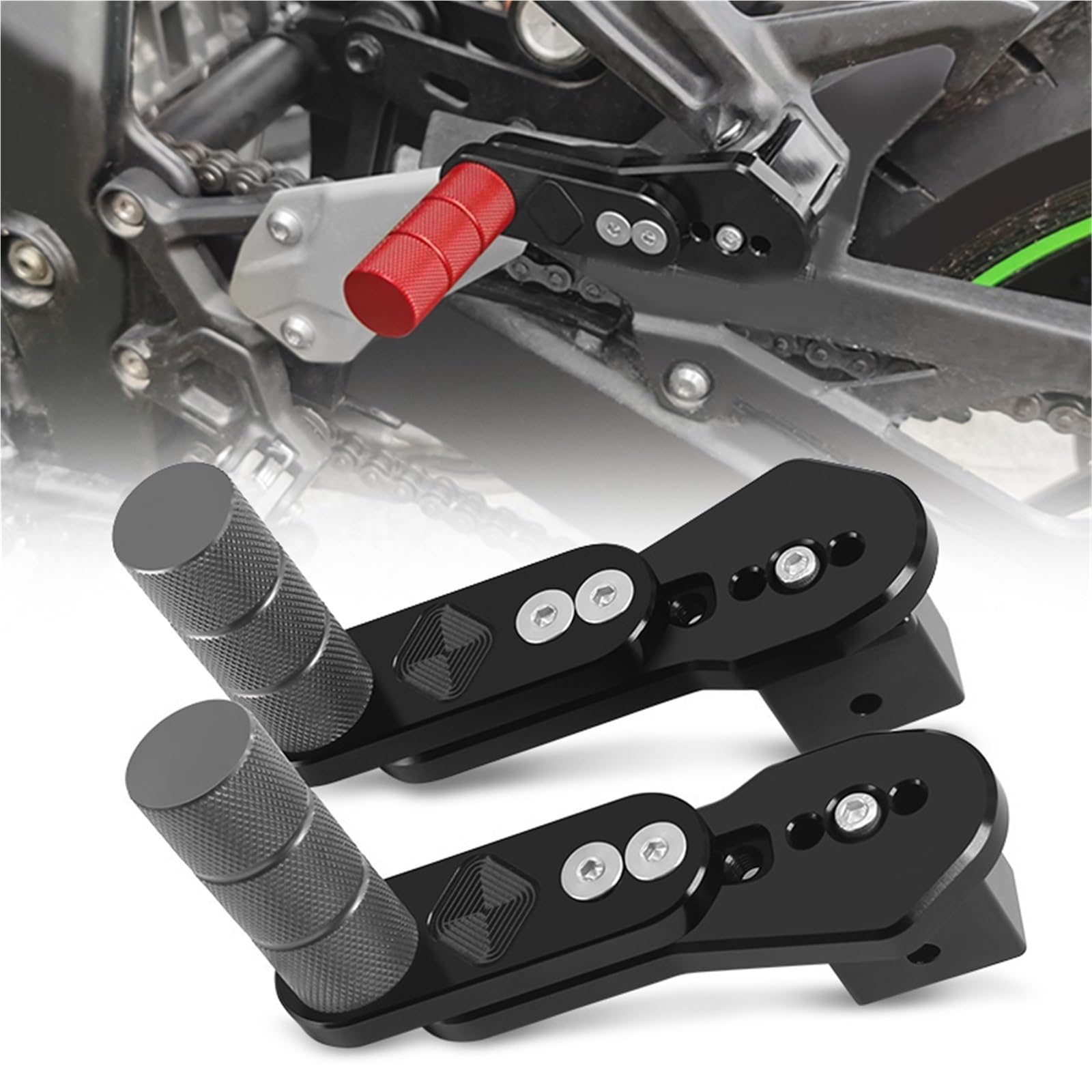 Repose-Pieds Moto CB300R en Aluminium CNC Réglable Haute Précision pour Pilote