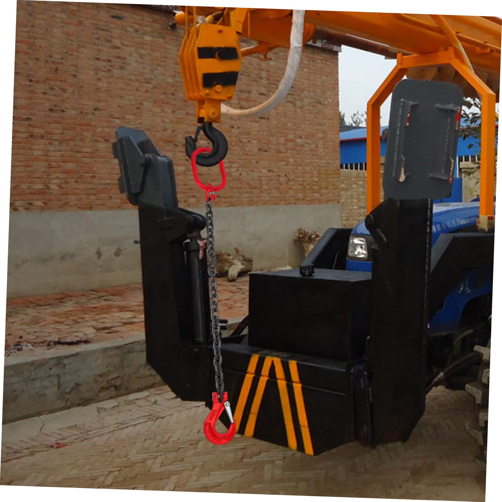 Cabilock Eslinga de Cadena Gancho Duradero Resistente Uso Industrial y Strucción