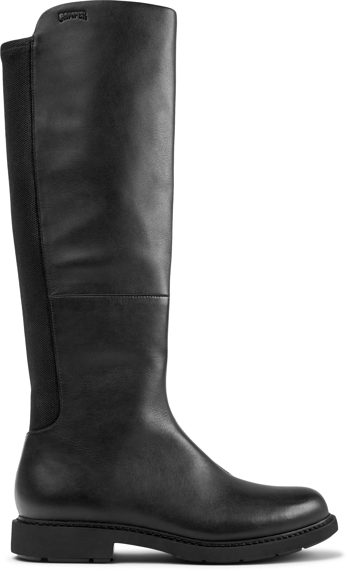 Camper Women's Neuman Knee High Boot, Black, 4 UK
