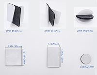 Vista 2 de Paquete de 120 cintas de espuma de doble cara, cinta de montaje de almohadilla fuerte, cinta de espuma autoadhesiva, cinta de espuma fuerte