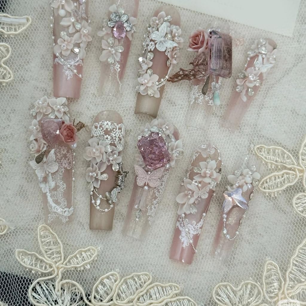 Professional Floral Nail Art Mold for Quick Decoration and Simple Maintenance