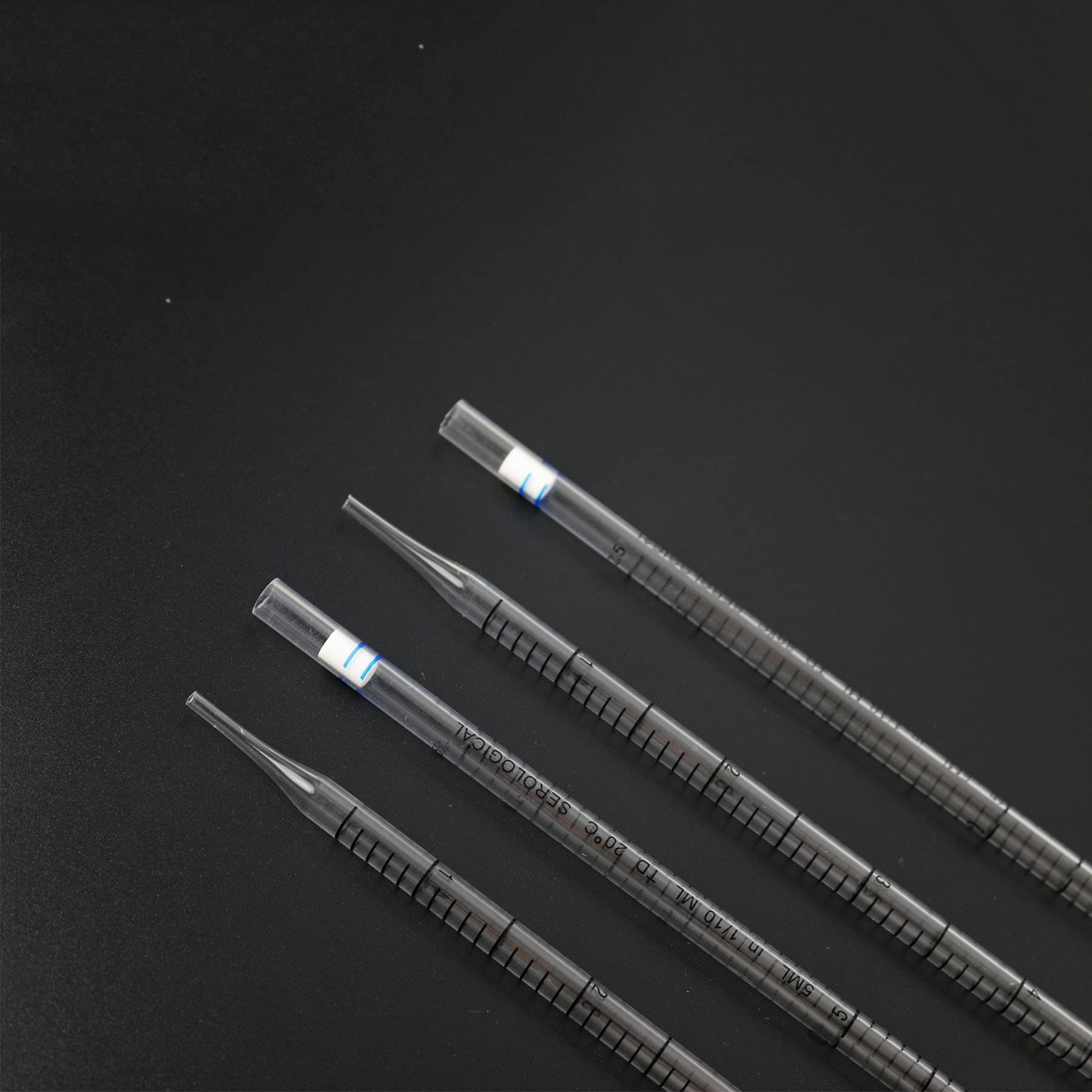 Serologische Einweg-Pipetten, 5 ml, einzeln verpackt, Polystyrol, 50 Stück