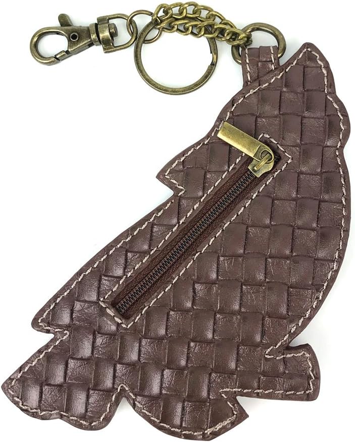 CHALA Handbag Patch Crossbody Canvas with Cardinal Bird Key fob (Olive-Cardinal)