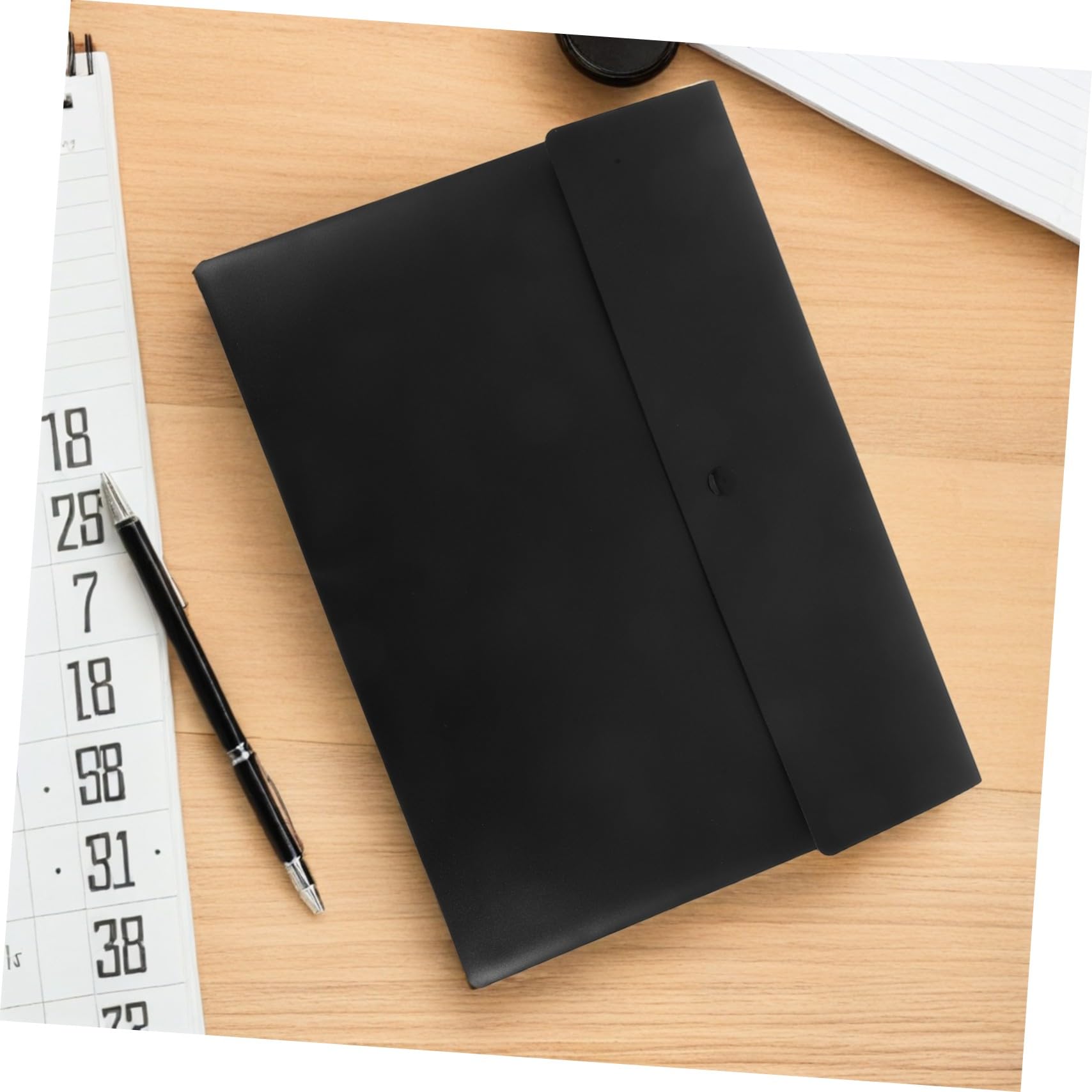 VILLCASE 10pezzi Cartelle Di Plastica Portadocumenti Da Cartella Portadocumenti Con Bottone Pressione Cartella Documenti Organizer Per Buste Custodia Di Carta Per Documenti Da Ufficio