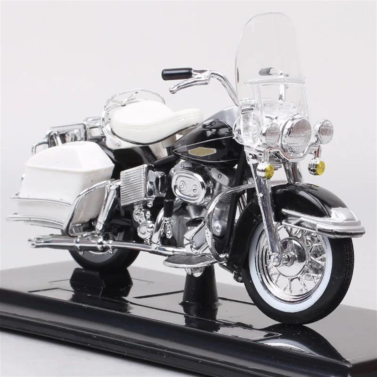 SEYXF Motorbike Toy 1:18 for Harley FLH for Electra Glide 1968 Motorcycle Model Simulation Alloy Toy