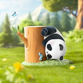 Amazon.com: 52TOYS Pandaroll Fruit Tree Climbing 1PC Action Figure
