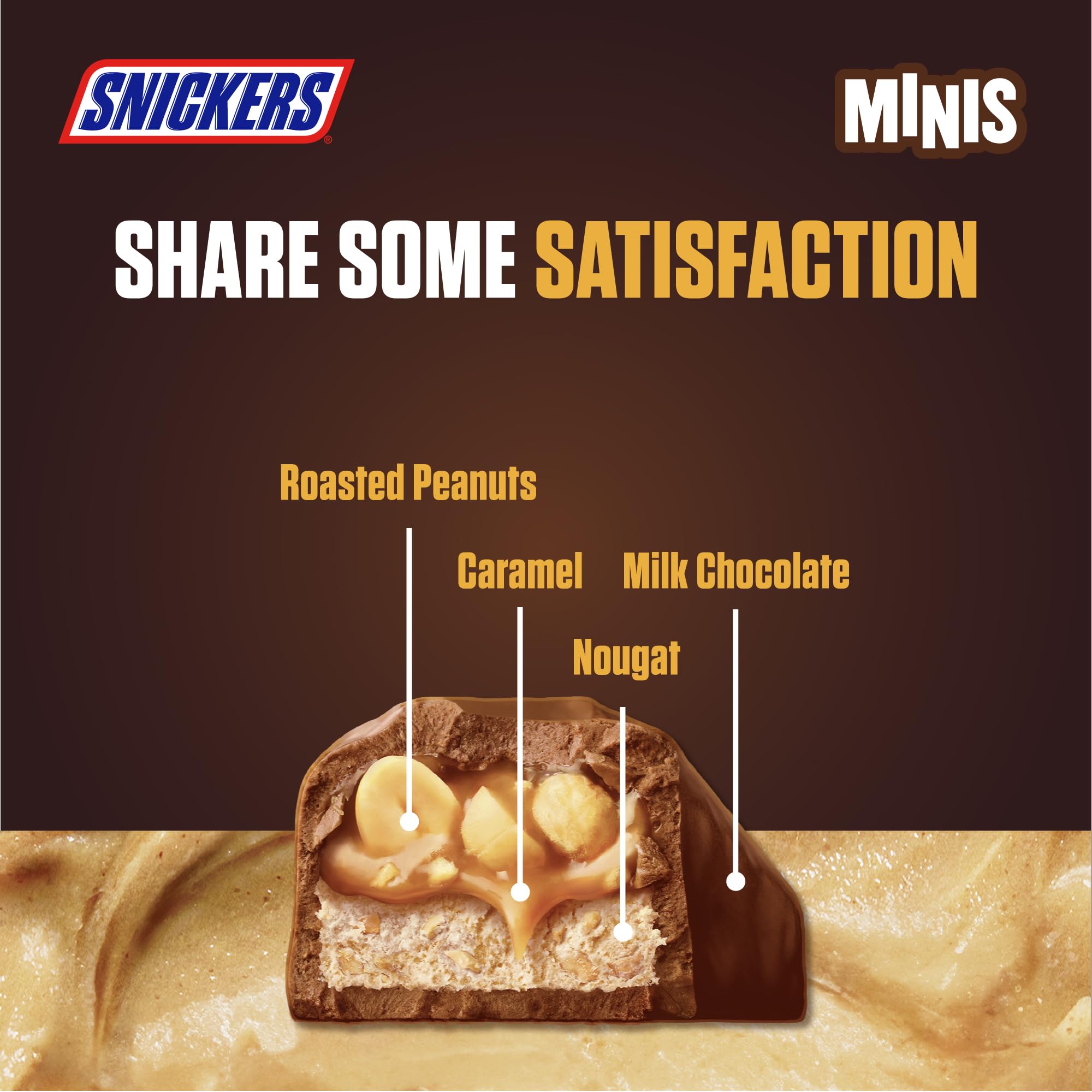 Snickers Minis Peanut Filled Chocolate, 216 g 1
