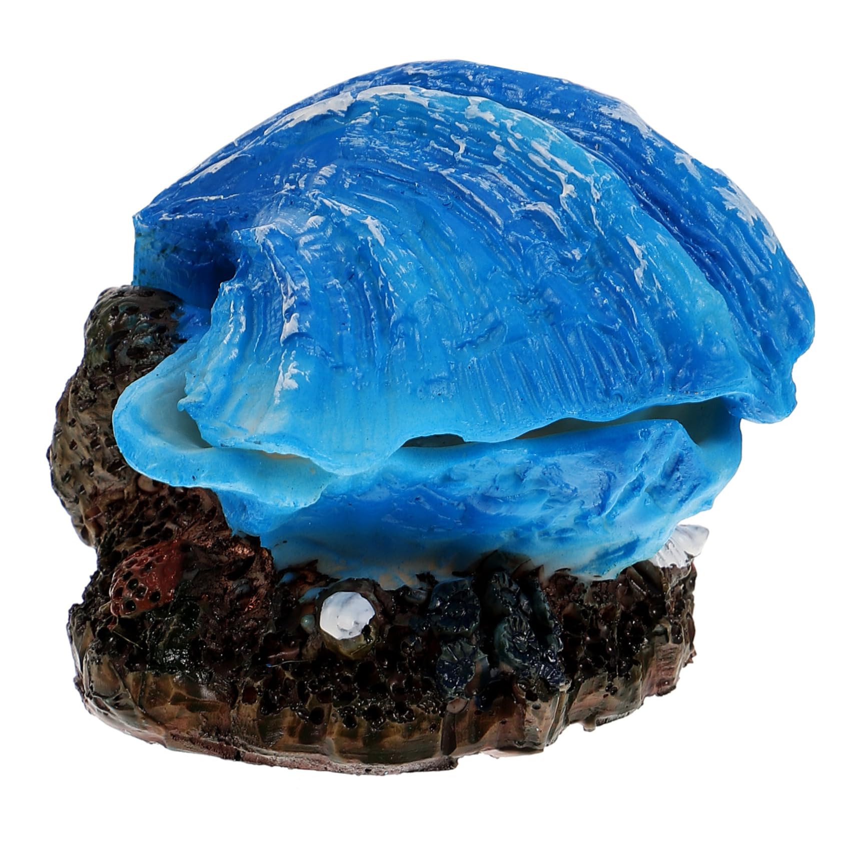 Yardwe 4stücke Bubble Maker Deko Für Aquarien Künstliche Resin Dekoration Mit Lebensechter Form Für Fischbecken Und Blau