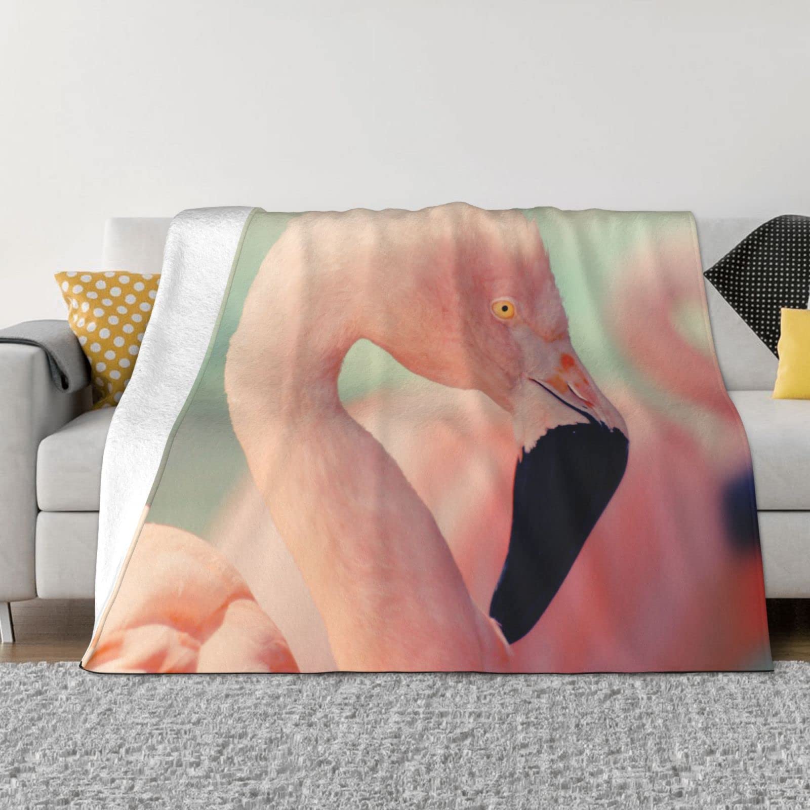 Couverture pour canapé et extérieur chaude en flanelle douce