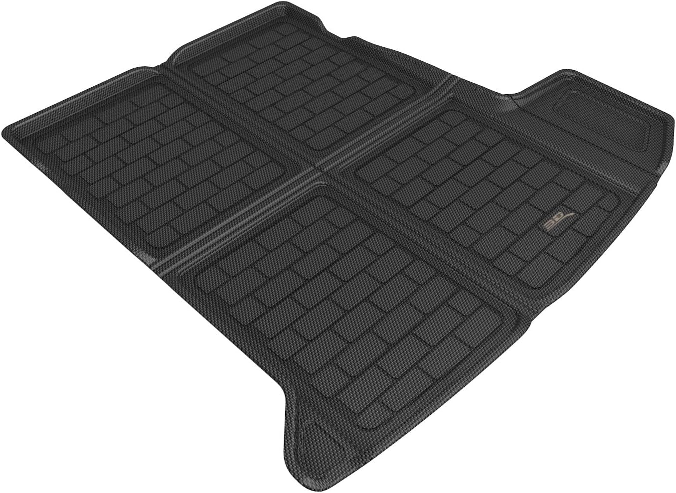 3D MAXpider Custom Fit Kagu Cargo Liner (Black) Compatible with BMW i5 (G60) 2023-2026 - Cargo Liner (Fits Bowers & Wilkins Option Only)