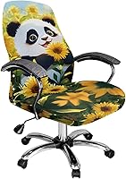 Vista 25 de Funda para silla de oficina de mármol morado, lavable, funda para silla de escritorio, fundas para silla de computadora para silla giratoria, silla