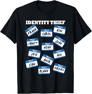 Identity Thief Costume Shirt - Halloween Costume Shirt T-Shirt