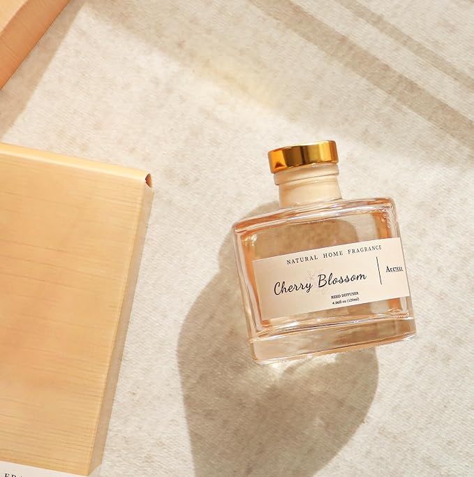 Reed Diffuser 120 ml Aceites Esenciales Flor Decorativa miniatura 2