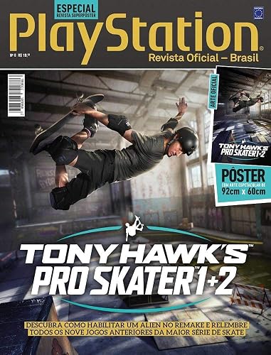 Superpôster PlayStation - Tony Hawks Pro Skater 1+2
