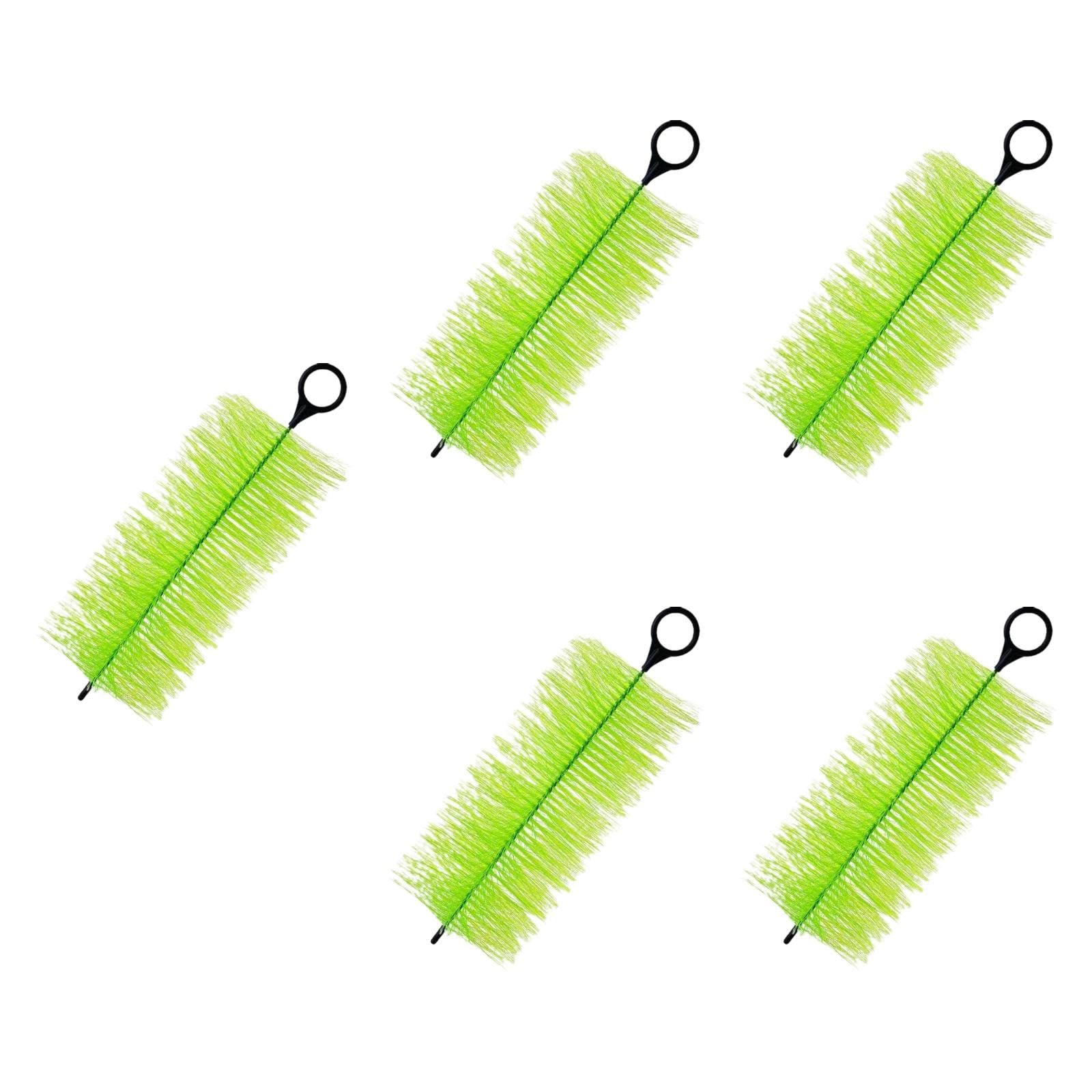 F Fityle 5 Pezzi Spazzole per filtri per laghetti per Pesci Acquario Acqua Giardino Stagno Skimmer Facile da Usare Accessori per laghetti Spazzola per la, 40 cm