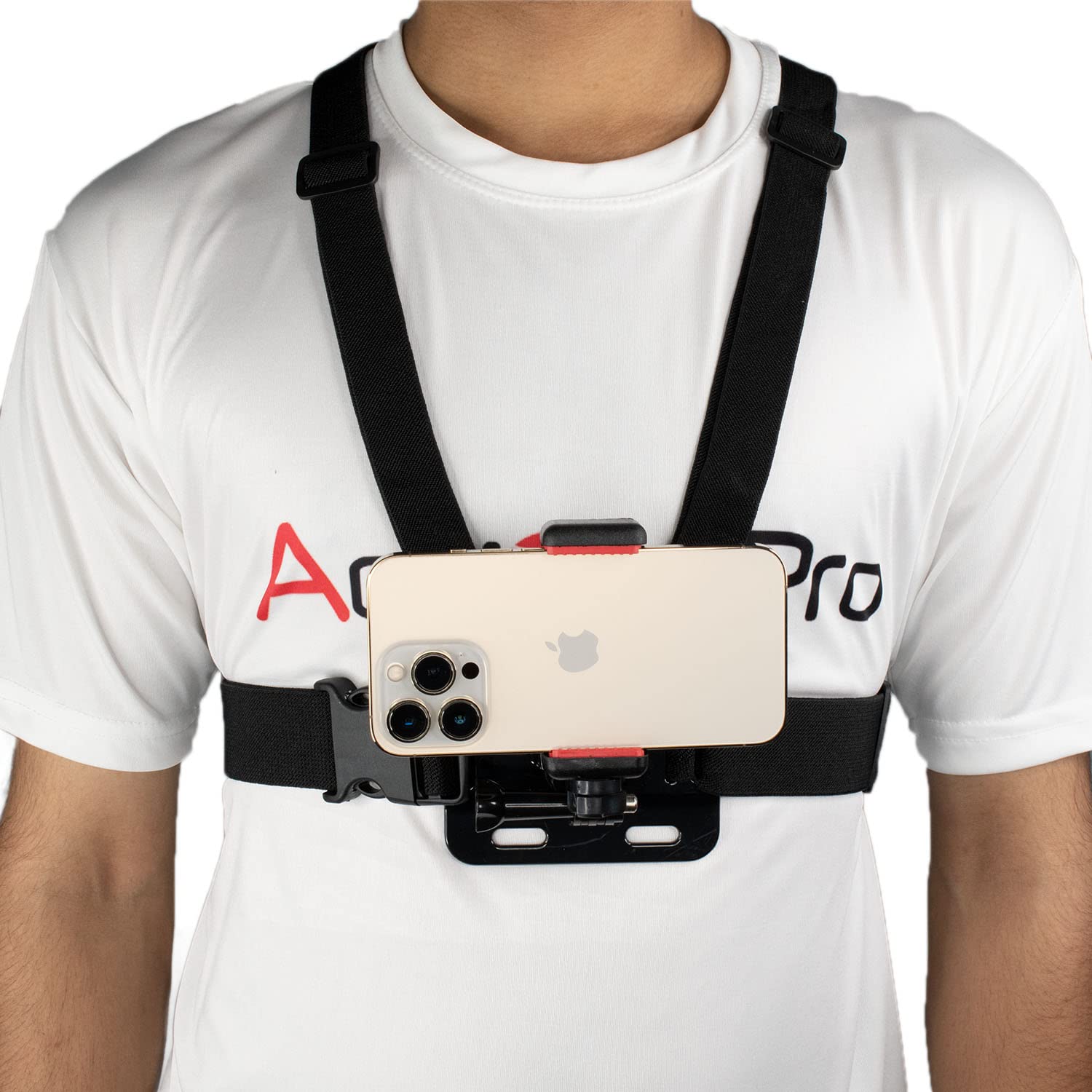 Chest Mount Harness Strap Body Mount Chesty Compatible with GoPro Hero 13 12 11 10 9 8 7 6 5 Session AKASO DJI Osmo Action Cameras - Balance Stability and Comfort Performance