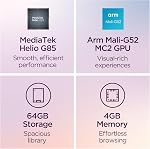 Lenovo Tab One - 2025 - Tablette - 2 haut-parleurs avec Dolby Atmos - Écran HD IPS de 8,7 po - 4 Go de mémoire - 64 Go de stockage - MediaTek Helio G85 - Étui folio inclus - Luna Grey