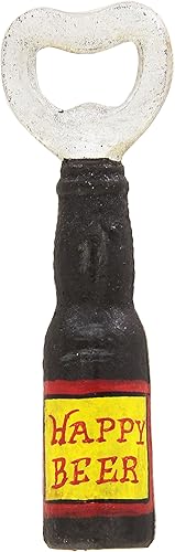Miniatura 3 de Design Toscano Happy Brew - Abridor de botellas de hierro fundido, juego de 2 unidades