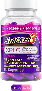 Stacker 3 XPLC by NVE Pharmaceuticals, 80 Capsules