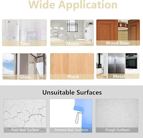 Miniatura 7 de PureGuard Soporte para llaves de pared, ganchos negros autoadhesivos de metal para llaves con 3 ganchos para llaves montado en la pared, organizador