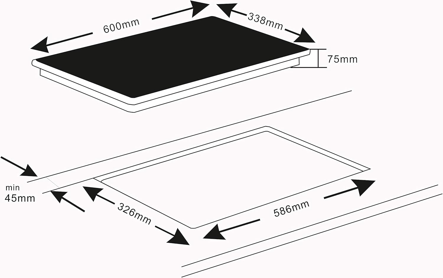 KH® Doppio piano cottura a induzione Slider control HIN-3420SL KH® Doppio piano cottura a induzione Slider control HIN-3420SL