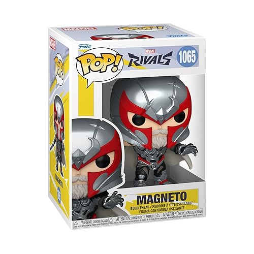 Funko Pop! Games: Marvel Rivals - Magneto - Marvel - Collectable Vinyl Figure - Gift Idea - Official Merchandise - Toys for Kids & Adults - Superheroes Fans - Model Figure for Collectors