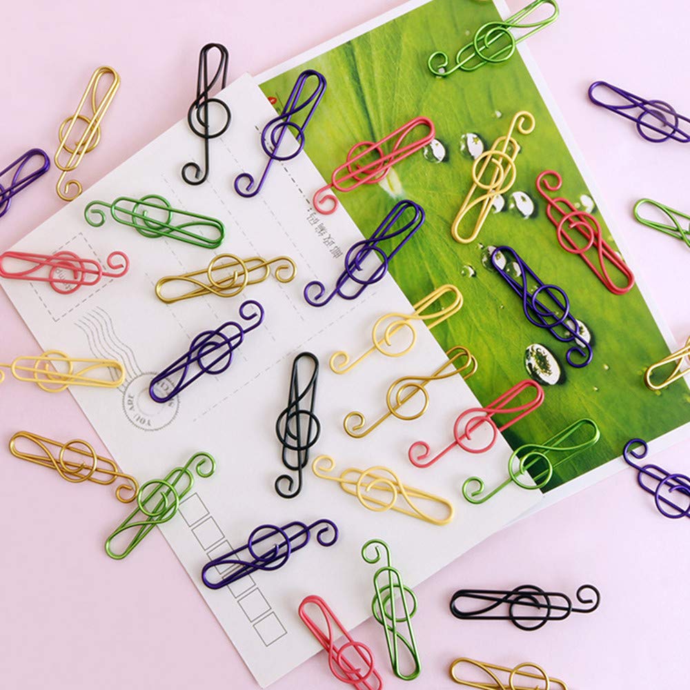100 stuks muziek paperclips 6 kleuren muziek bladwijzer metalen paperclips muzieknoten clips voor kantoor school briefpapier benodigdheden, 40 mm 100 stuks muziek paperclips 6 kleuren muziek bladwijzer metalen paperclips muzieknoten clips voor kantoor school briefpapier benodigdheden, 40 mm