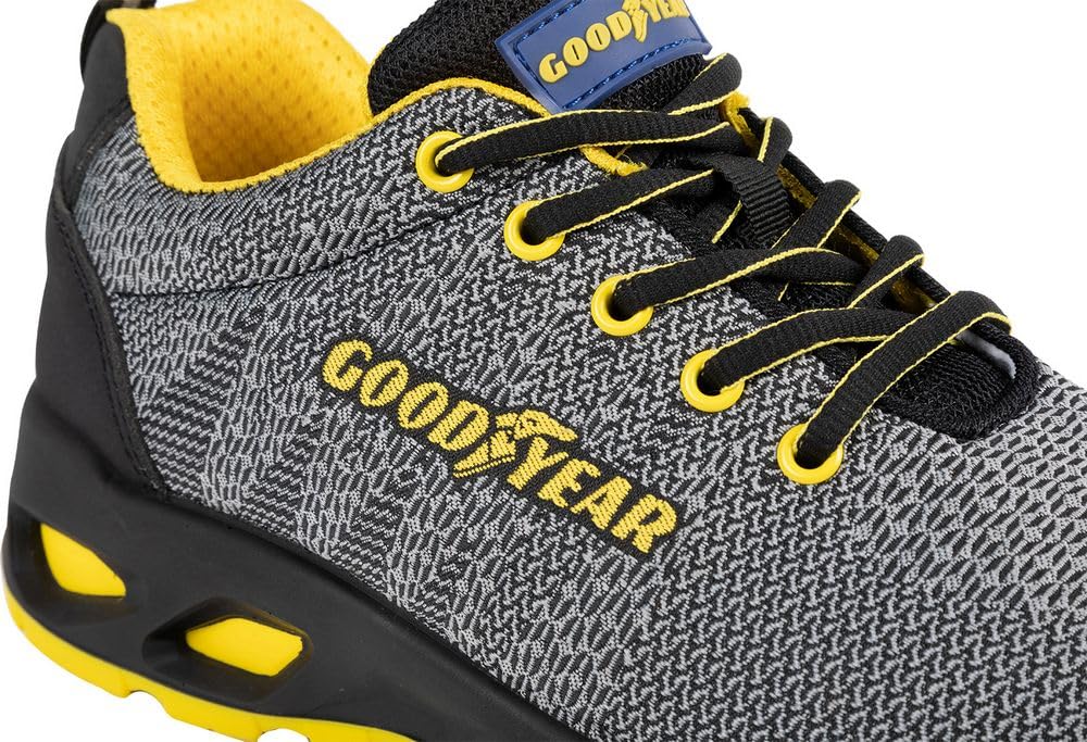 Goodyear Chaussures de sécurité sans métal SP1 en Tissu Gris Taille 42