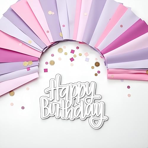 Miniatura 2 de Troqueles de corte de metal de feliz cumpleaños, álbum de recortes, álbum de fotos, manualidades, troqueles de cumpleaños, manualidades, cortes,