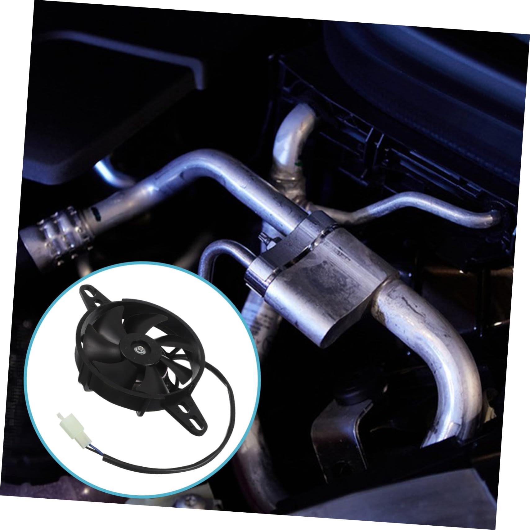 250cc Ventilatore Raffreddamento Per Per Atv e Dirt Bike Facile Installare Previene Surriscaldamenti e Prestazioni Del