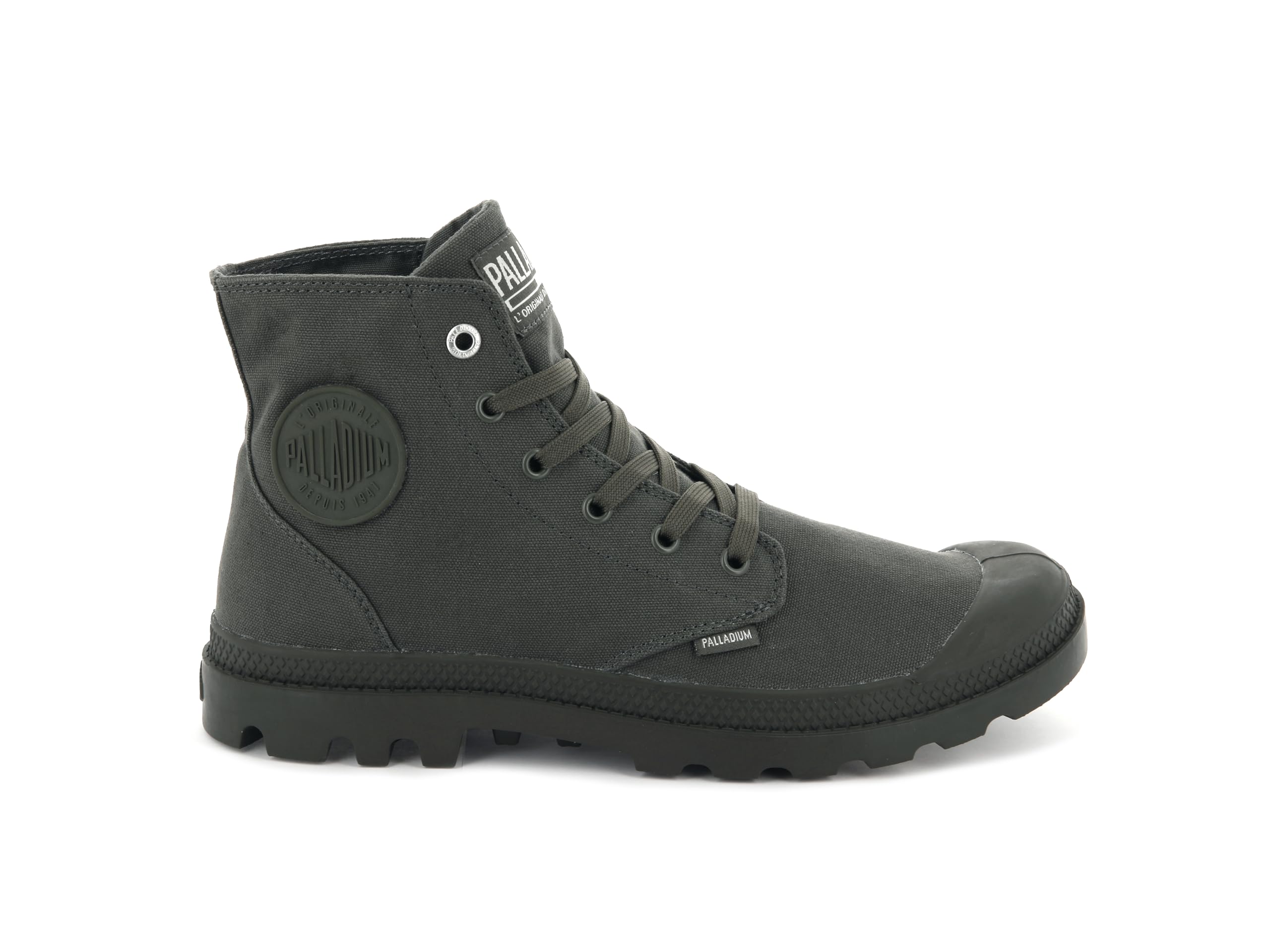 Palladium Pampa Monochrome, Unisex Sneaker Boots, Green, 10 UK
