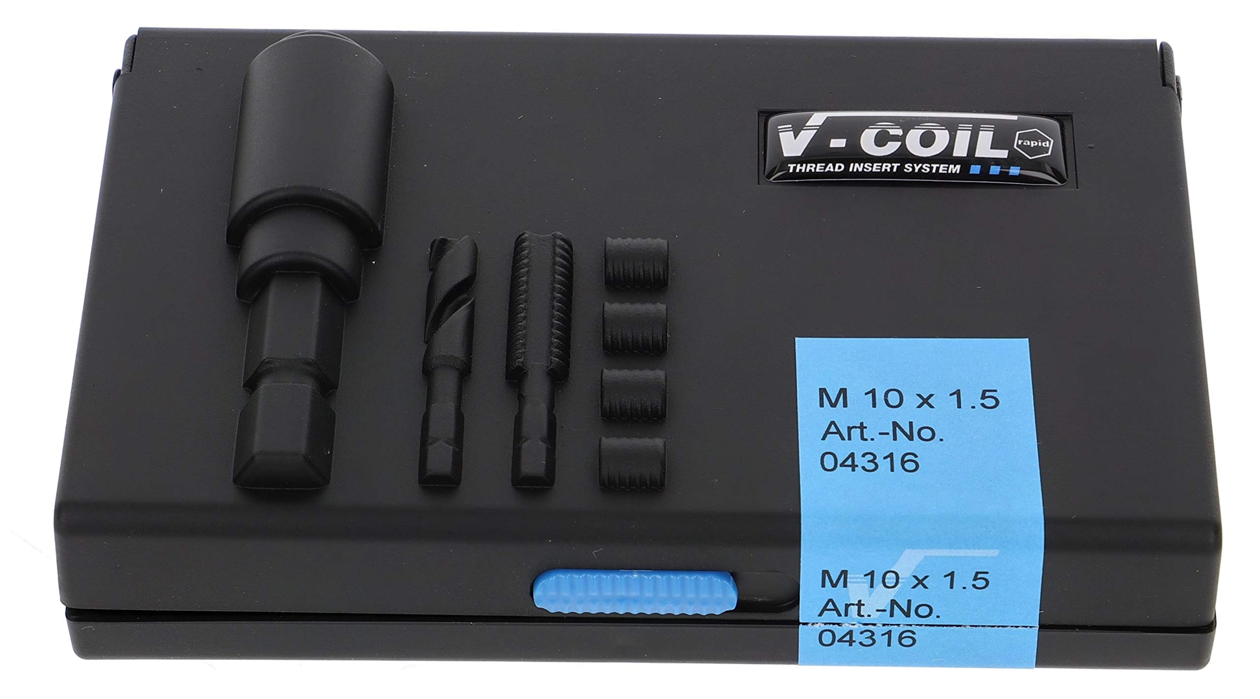 V-Coil 4316 - Kit di riparazione filettatura "Rapid", multicolore, misura M10