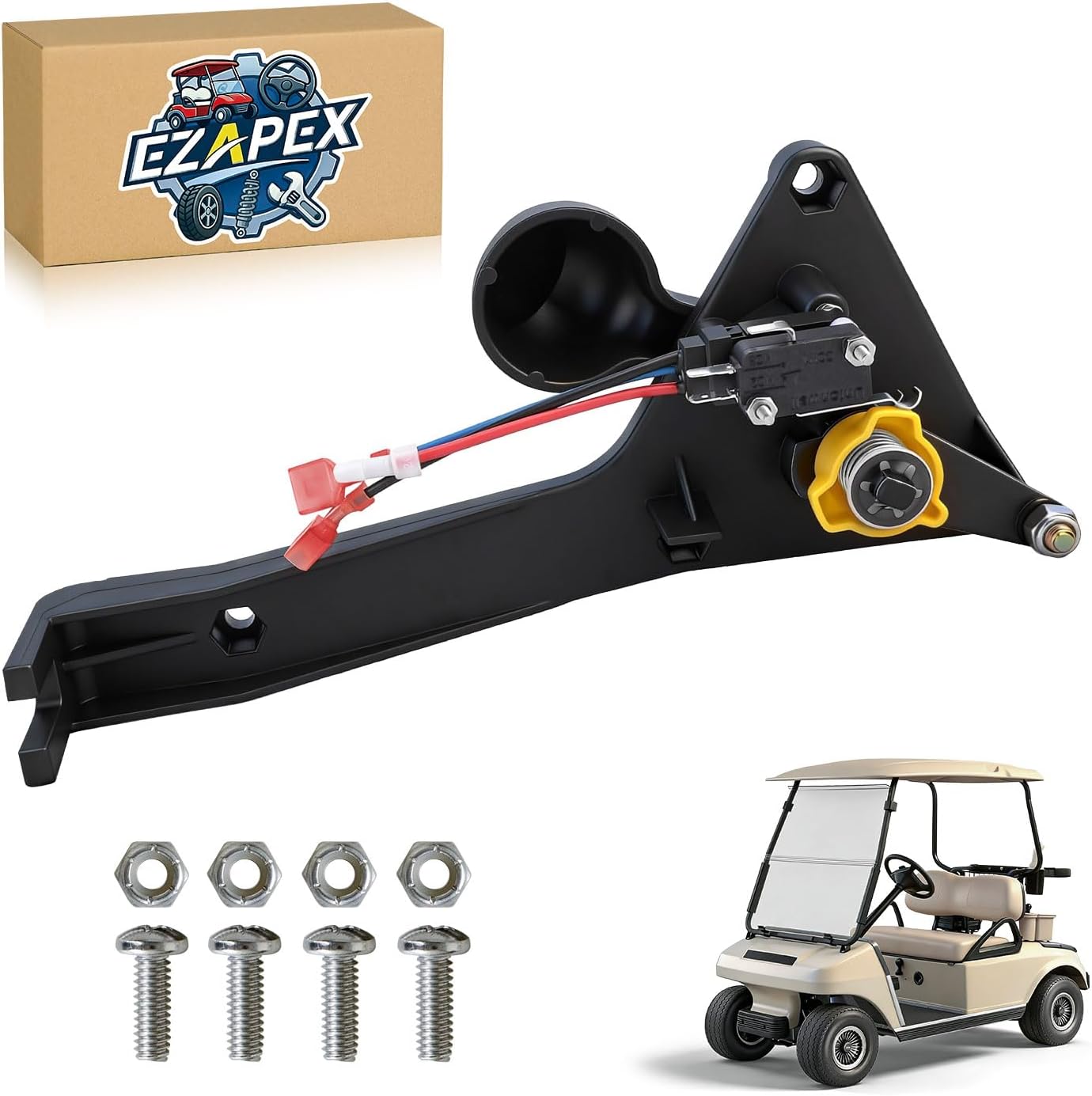 1016947 Golf Cart Forward Reverse Shifter Assembly kit Compatible with Club Car DS 1992-up Gas Golf cart