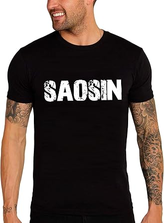 Mens Graphic T-Shirt Saosin Eco-Friendly Limited Edition Short Sleeve Tee-Shirt Vintage Birthday Gift Novelty
