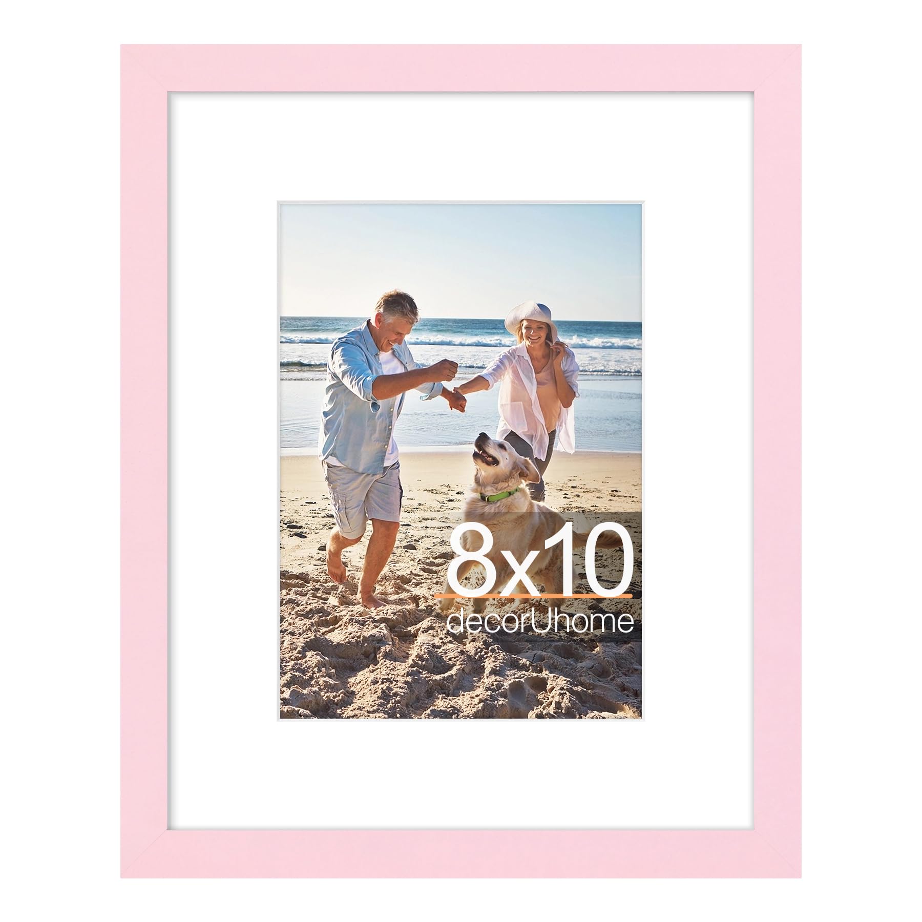 Cadre photo de 20,3 x 25,4 cm en bois rose decorUhome pour sublimer la chambre de bébé
