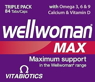VITABIOTICS Wellwoman Max, 84 Capsules