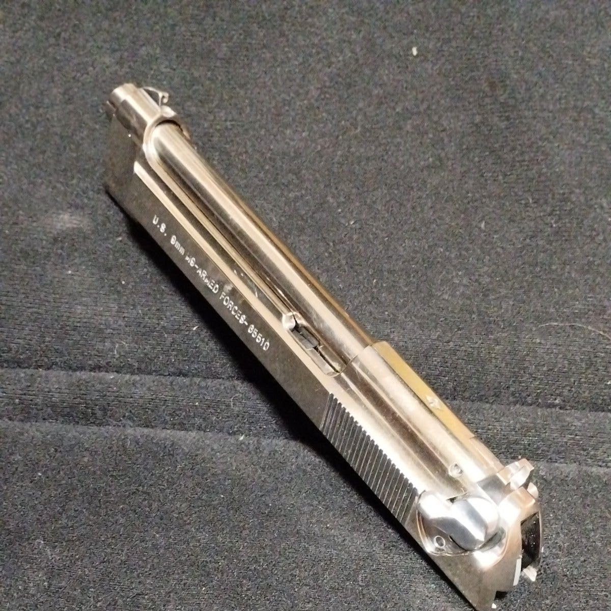 a*m様 東京マルイ M92F クロームステンレス カスタムスライド a*m様 東京マルイ M92F クロームステンレス カスタムスライド a