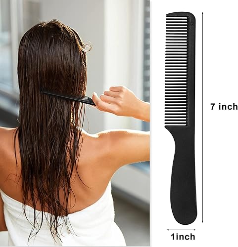 Miniatura 8 de 30 cepillos de dientes desechables con pasta de dientes y peine envueltos individualmente, 0.35 onzas de pasta de dientes, peine negro de 7