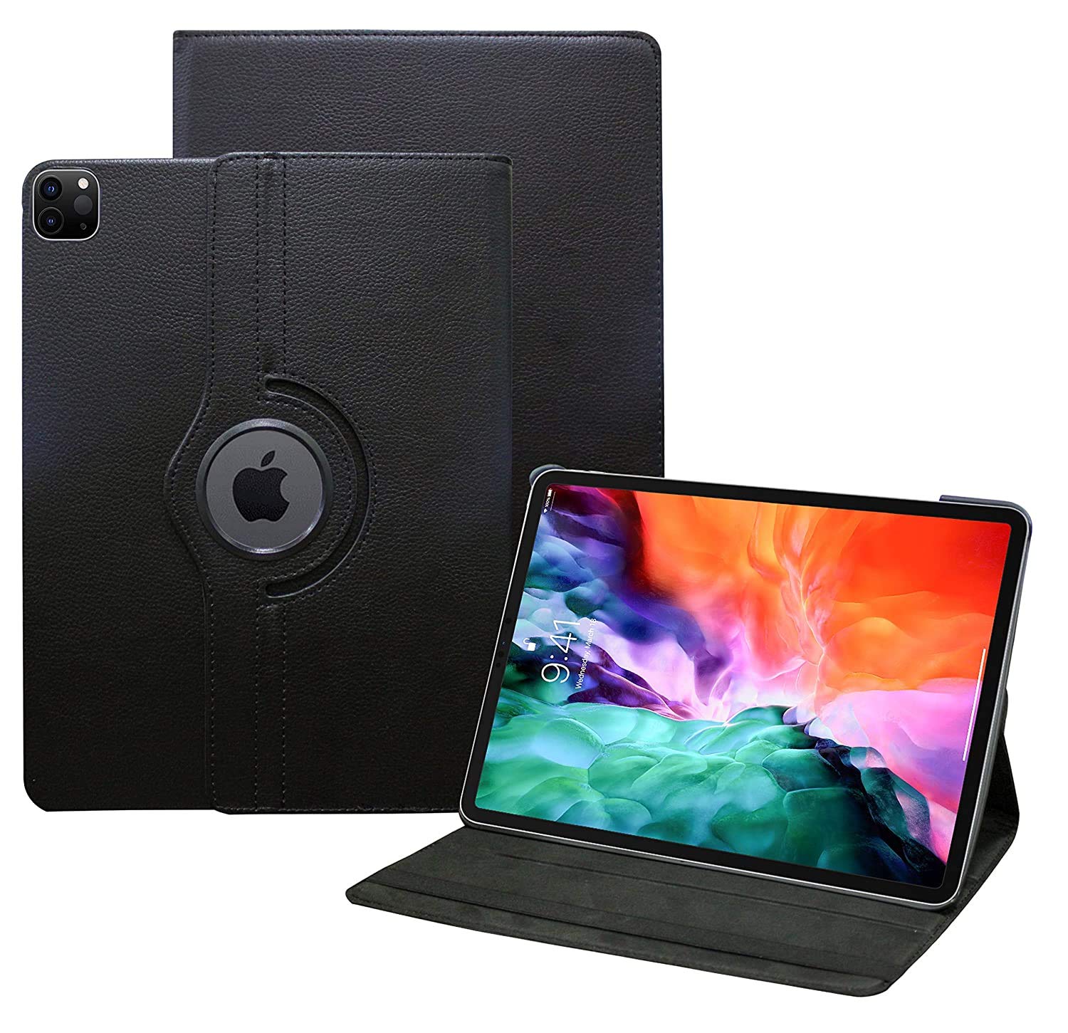 M Cart Premium 360 Degree Rotating Leather Smart Rotary Swivel Stand Case Cover for iPad Pro 12.9 inch 2020 Release 4th Generation (Model:A2229/A2069/A2232/A2233 (Black) (B08PBXL1SV) Amazon Price History, Amazon Price Tracker