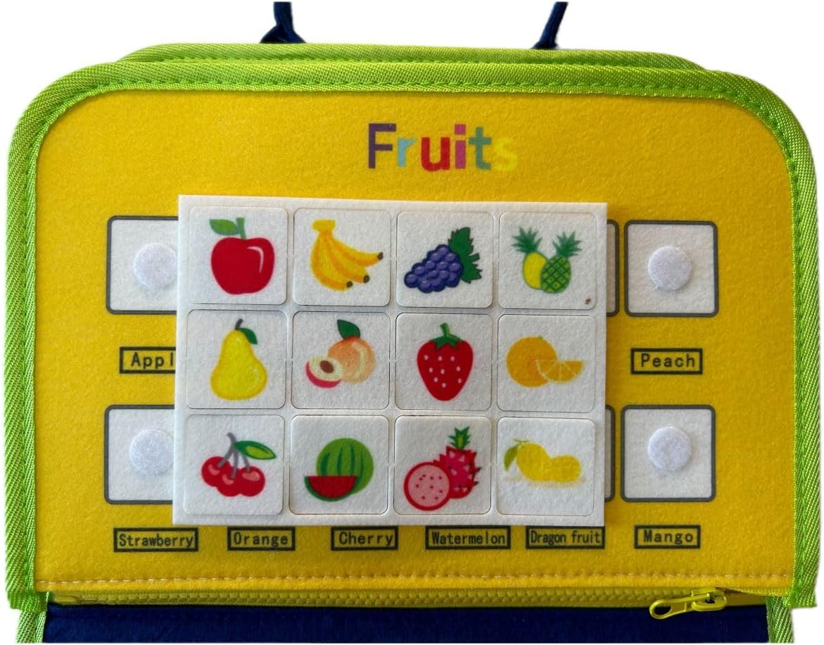 Channie's Busy Book Set for Kids, 3+ Year Old Girls Boys with 19 Activity Books, 18+ DIY Puzzles, Learning Toy