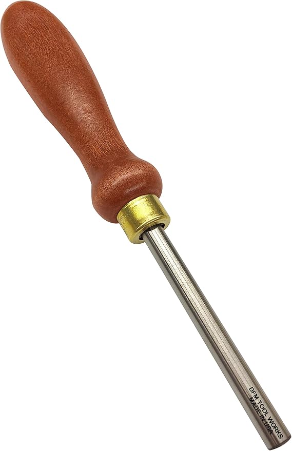 DFM Tool Works Scraper Burnisher Tool with Hard Maple Handle