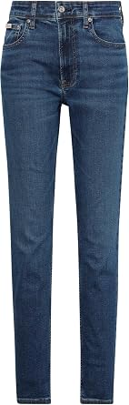 Calvin Klein Men's Skinny Oil Slick Jean Regen Lv04rb720g Jeans
