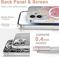 Vista 38 de I-MGAE-IN-AR - Funda diseñada para iPhone 12 y 12 Pro, diseño de mariposa plateada brillante, funda protectora de poliuretano termoplástico, suave