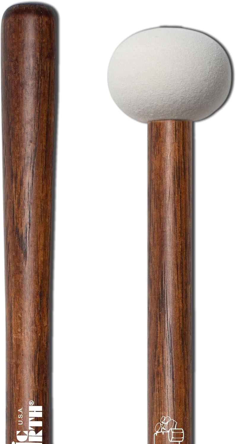 Vic Firth Corpsmaster Bass Mallet -- Medium Head - Hard