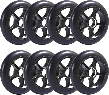 Inline Skate Replacement Wheels Used For Luggage Wheels Training WheelsBlack