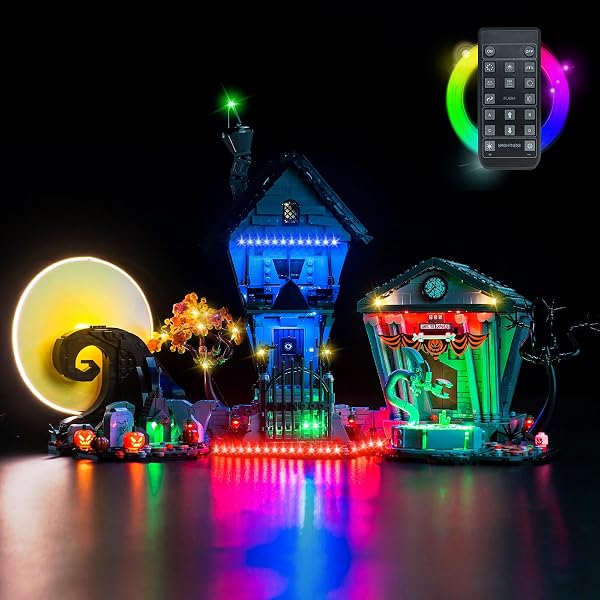 Lumière LED pour Lego 76989 Long Neck (Aucun modèle), kit d'éclairage DIY compatible avec le modèle de briques Lego Horizon - 4