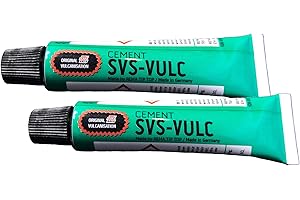 2 Tubes of Rema SVS-Vulc Tube Patch Vulcanizing Cement 5 Gram (7...